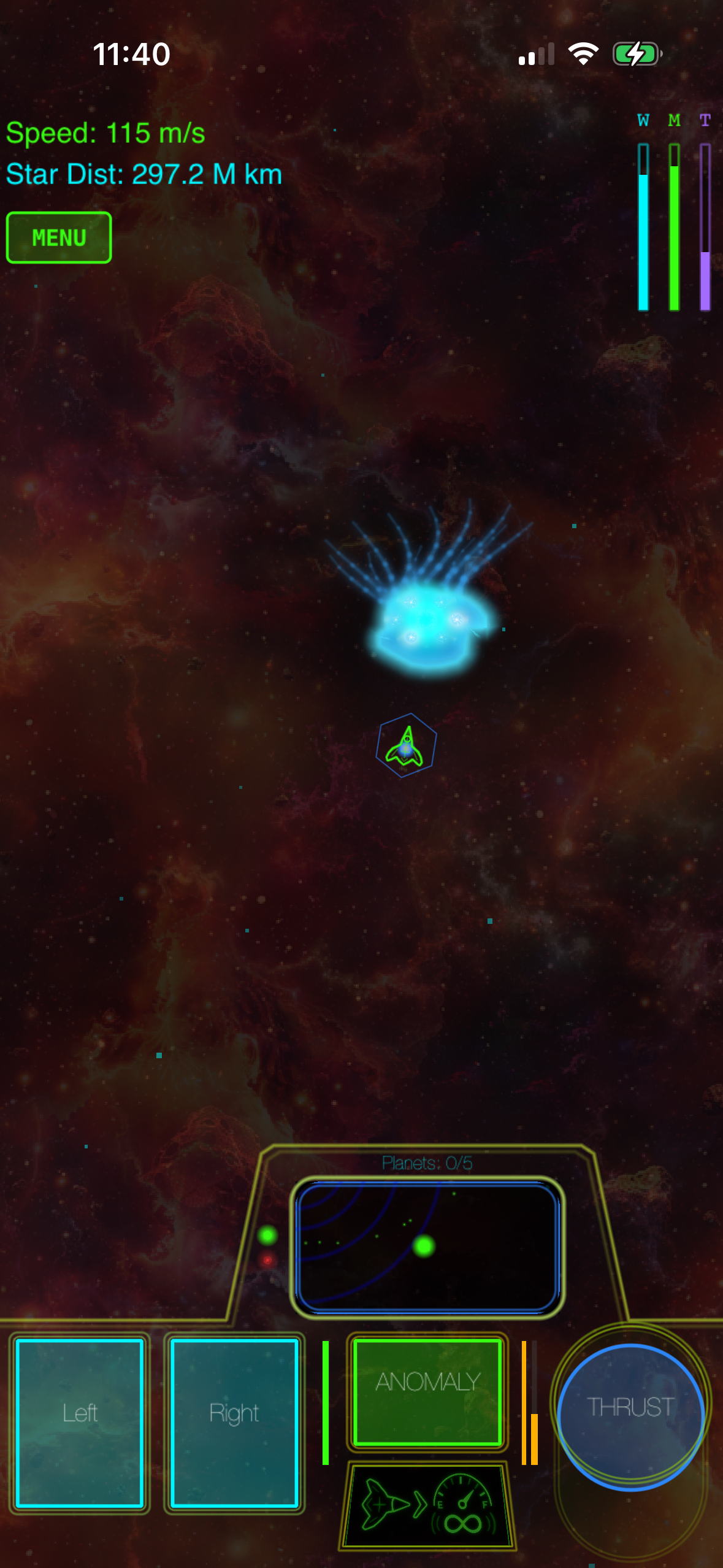 Unknown creature encounter